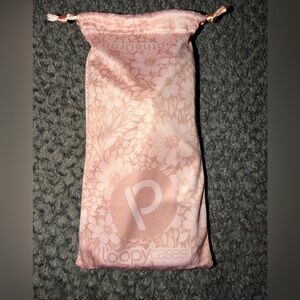 17 Pro Max Loopy Case Pink Floral Pouch